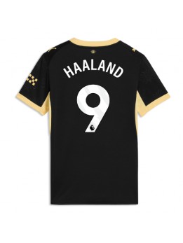 Manchester City Erling Haaland #9 Replika Borta Kläder Dam 2026-27 Kortärmad Manchester City Erling Haaland #9 Replika Borta Kläder Dam 2026-27 Kortärmad